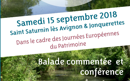 Canal de Vaucluse : balade commentée et conférence - Programme ici